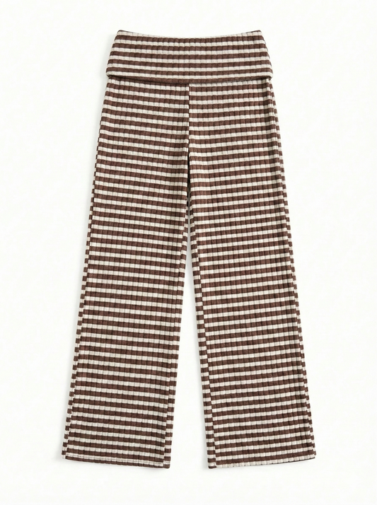 Striped Wide Leg Pants